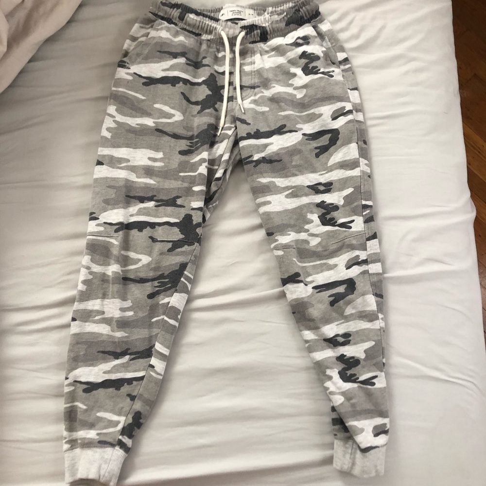 Grey Camo Joggers